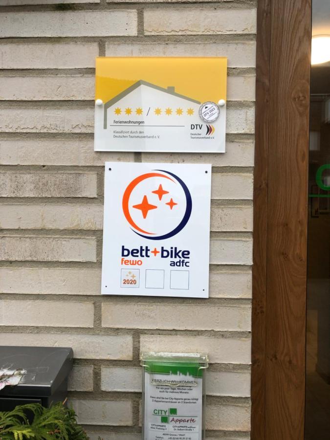 City Apparte Exklusiv - Direkt Am Antonius-Hospital - Stilvoll Wohnen Im Herzen Von Gronau Gronau (Westfalen) Exterior foto